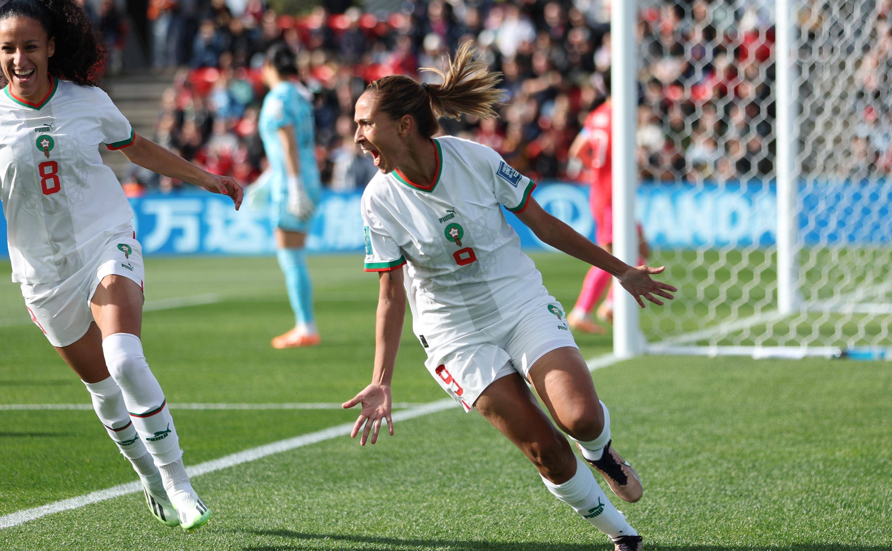 摩洛哥女足在比赛中表现出色，成功晋级决赛