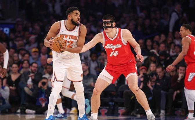 尼克斯客场擒灰熊，鲍勃·唐尼生涯新高32分